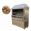 Mobile chicken beef roasting machine with gas