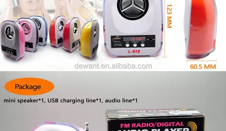 L-918_portable mini small colorful led flashlight dj sound bass speakers box USB TF card mp3 player amplifier speaker system with FM.jpg