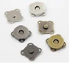 Wholesale 10/14/18 mm magnetic snaps plated magnet button for bag
