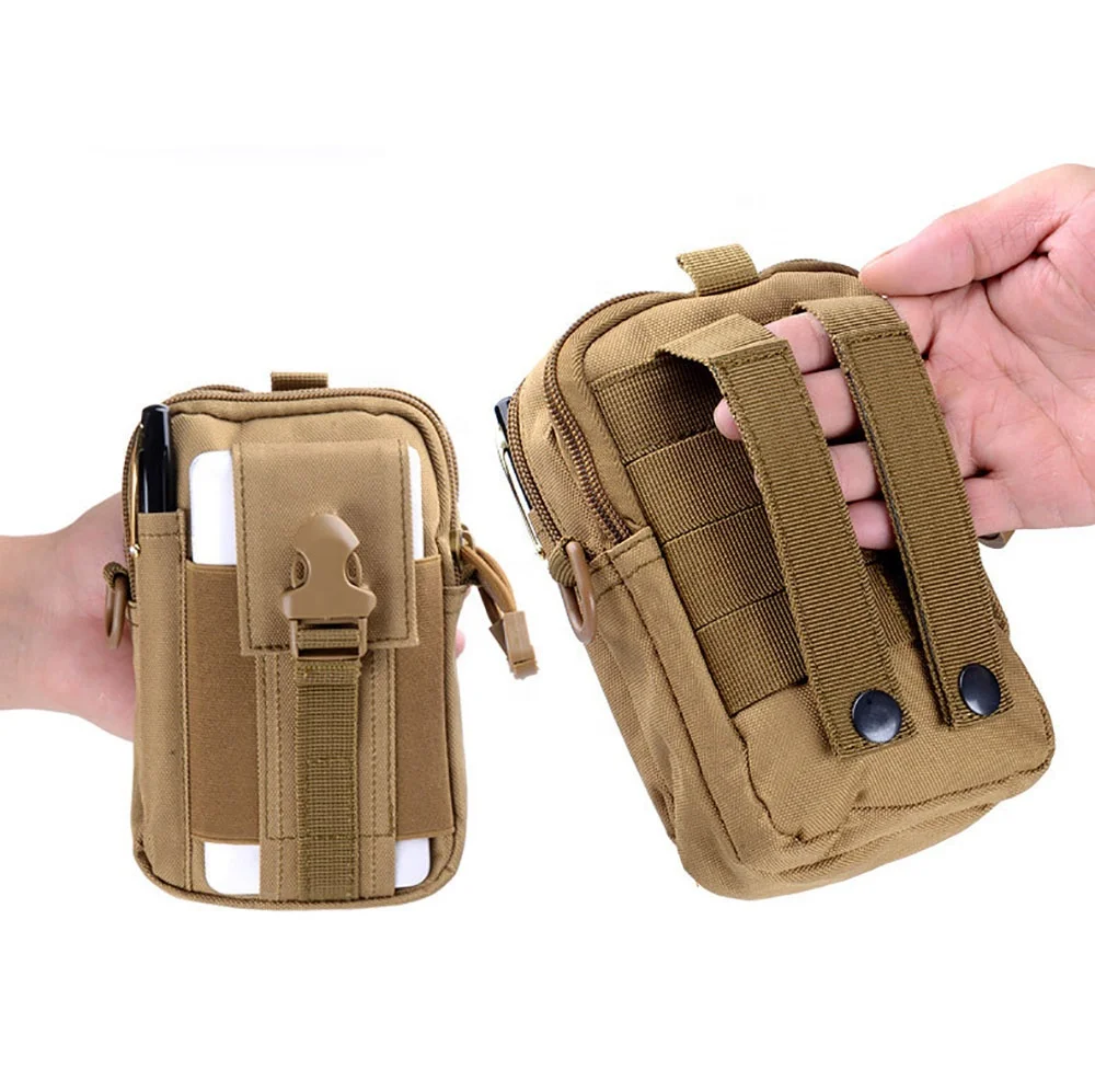 

Large capacity Waterproof Tactical mobile phone pouch belt Waist phone case pack For Outdoor Hiking Travelling