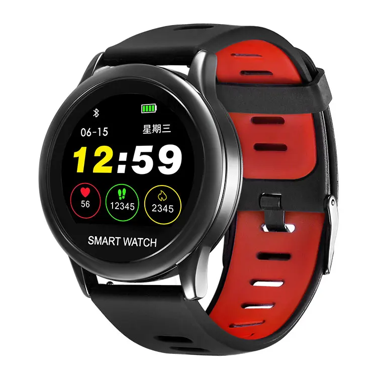 

Multifunction sport fitness smart watch color screen