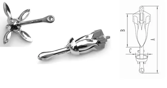 Stainless Steel Folding Grapnel Anchor.jpg