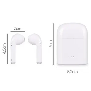 New products 2018 trending products i7s tws wireless headphone true wireless earbuds / mini bluetooth earphone