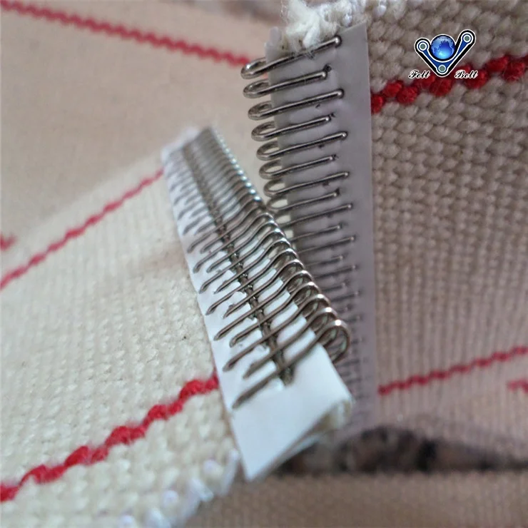 
Commercial ironer folding cotton belt 