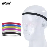 

iRun Custom Silicone Hairband Muti Function Fitness Headwear Sweat Control Head Band Elastic Headband Supplier