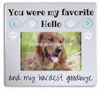 Dog Memorial Picture Frame For Dog or Cat