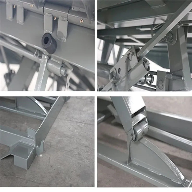 Dock Leveller Economic Loading Ramp Mechanical Stationary Hydraulic Dock Ramp Or Manual Dock
