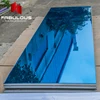 High reflective Blue cacrylic skylight panels one way acrylic mirror plexiglass sheets