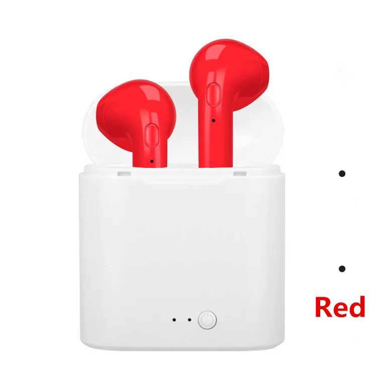 

Mini Sports Fashion Wireless Headphones Earphone i7s TWS Earbuds For iphone I7S Wireless TWS Earphone, N/a