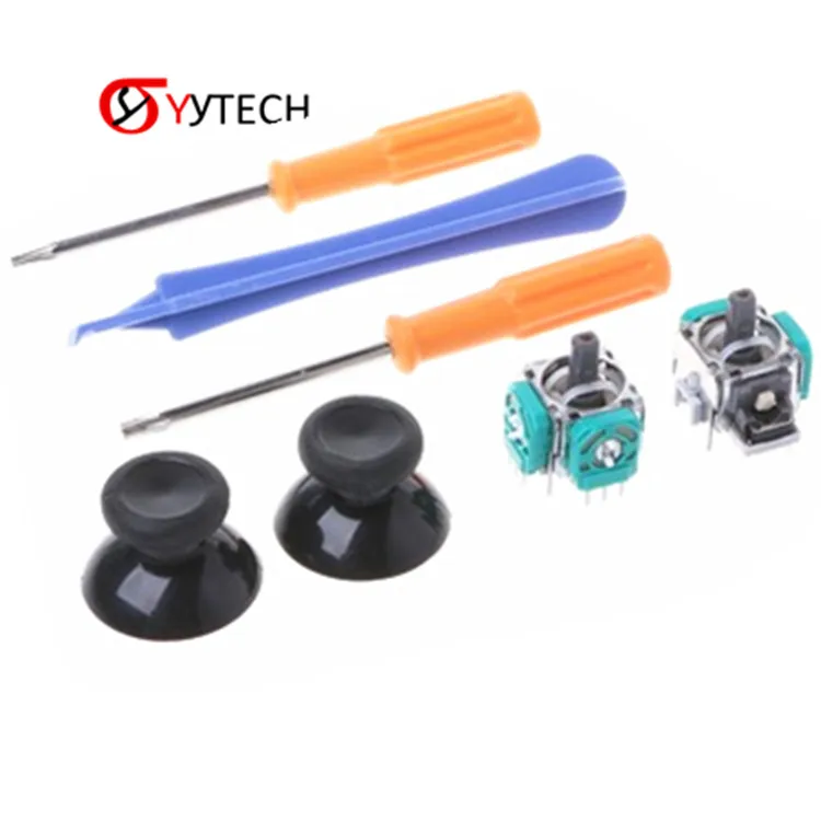 

SYYTECH Controller 3D Analog Joysticks Replacement with Thumbsticks cap Torx T8 T6 Screwdrivers Repair Tool For Xbox One