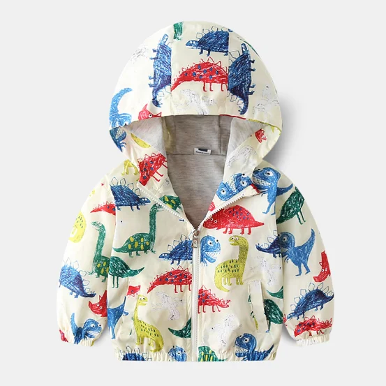 

Lowest price wholesale Autumn Children's hooded jacket boys jacket, As picture