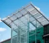 Transparent BIPV photovoltaic solar panels use as the roof