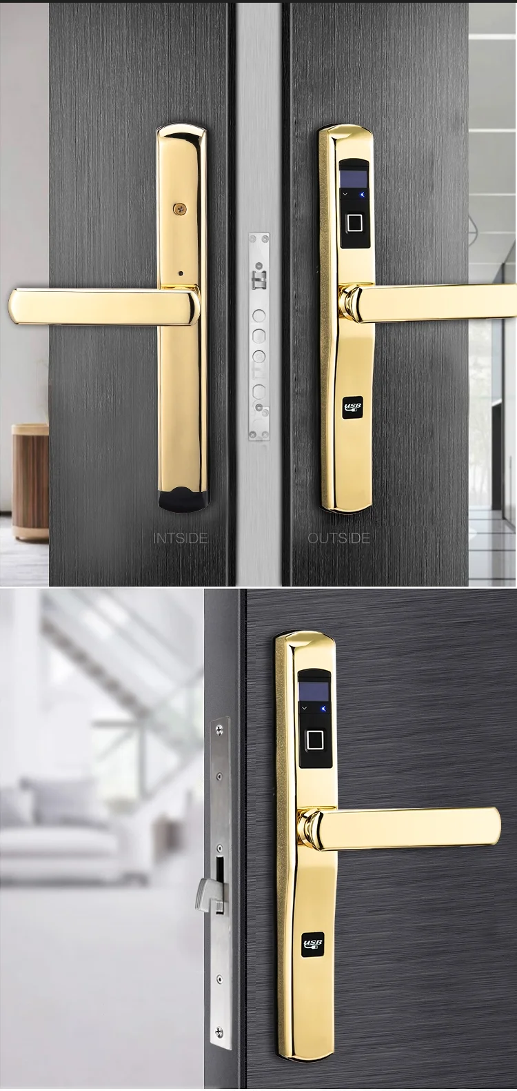 Molilock Electronic Sliding Door Lock C166
