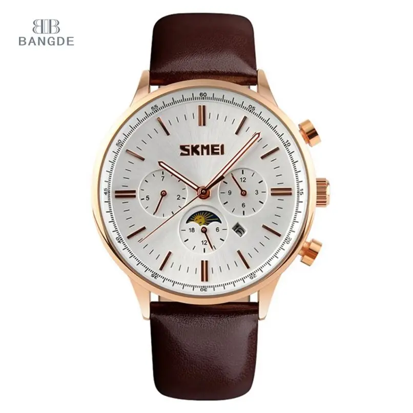 

Skmei nice watch brands for men on style quartz watches japan movt, 6 colors