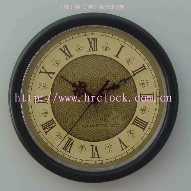 2017 Promotional Wholesale Round Plastic Walll Clock Cheap Wall Clock