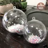 Heart+ flower+ star+ tree+ egg+ shaped plastic clear ball for Ceiling hanging ornament