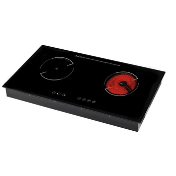 High Quality Hybrid Double Induction Cooktop Built In High Quality Hybrid Double Induction Cooktop Built In
