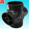 plumbing SCH80 PVC Cross,4 Way Tee