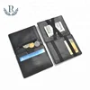 Fashion leather folding magic wallet men flip wallet with coin case