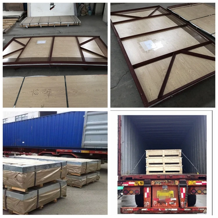 woodgrain press plate