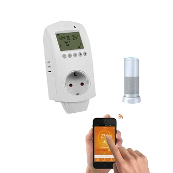 Eu De Uk Usa Au Nz It Socket Smart Wifi Plug In Thermostat Android