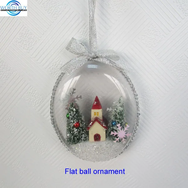 フラット透明なプラスチッククリスマスボールオーナメントw 雪クリスマスシーン Buy プラスチックボール フラットプラスチックボール プラスチック クリスマスボール Product On Alibaba Com