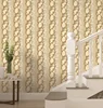 Vine Rose Background Vertical Pattern Modern PVC Wallpaper