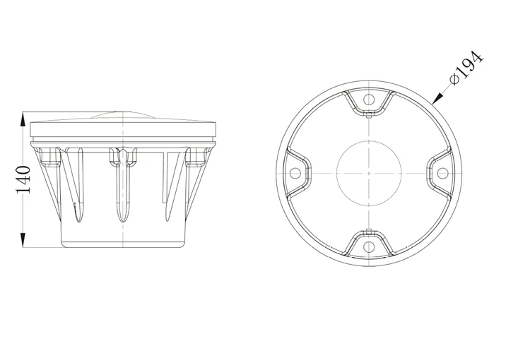 Steady lighting Helideck/Helipad airport Perimeter Inset led runway light for Aviation Obstruction Lights