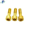 DIN912 ISO 4762 Copper Allen Cap Socket Head Semi Thread Brass Machine Screws
