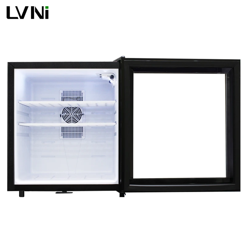 LVNI marca silenciosa 30l vidro transparente porta mesa bebidas Pepsi