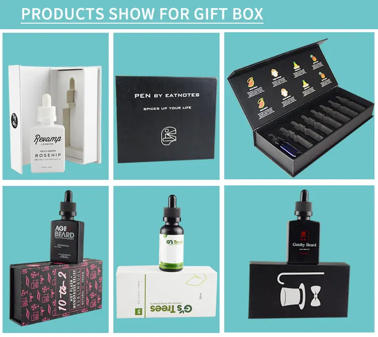 30ml rectangular glass dropper box