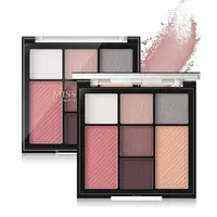 

Amazing Miss Rose glitter eye shadow matte eye shadow palette makeup blush bronzer palette 3 in 1