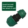 PE water pipe quick coupling fitting reducer sleeve PP compression pipe fitting PE water pipe connector