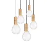 Brief Northern Europe 220v chandeliers & pendant lights vintage ceiling frosted glass lamp shade for study