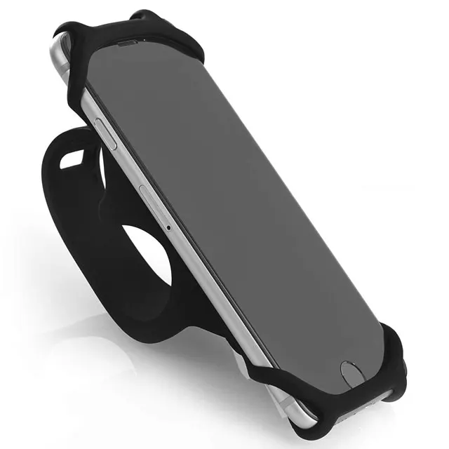 

New Bike Phone Mount with Stainless Steel Clamp Arms Anti Shake and Stable 360 Rotation bike mount for mobil phone