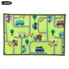 Eco-friendly Cartoon Traffic Print Children Kids Baby Play Mat