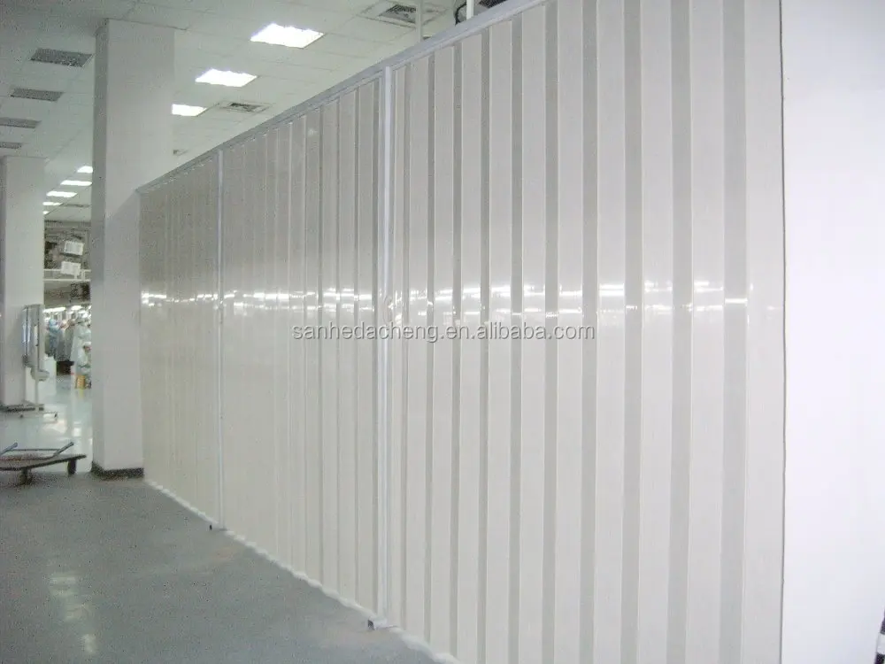 Pvc Folding Door Pvc Accordion Door Pvc Sliding Door For Cabinet