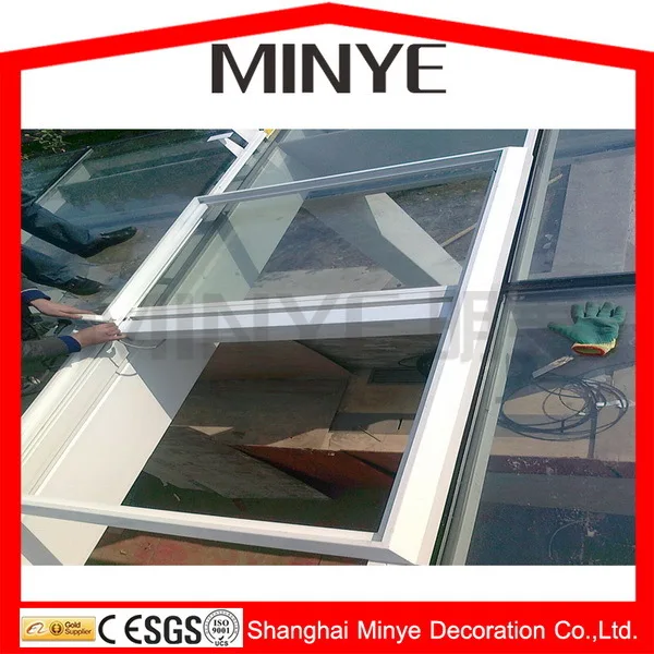 STANDARD ALUMINUM THERMAL BREAK ALUMINUM CLAD WOOD SKYLIGHT ROOF WINDOW ELECTRICAL AUTO REMOTE MOTORIZED TYPE CHINA SUPPLIER SHANGHAI FACTORY44
