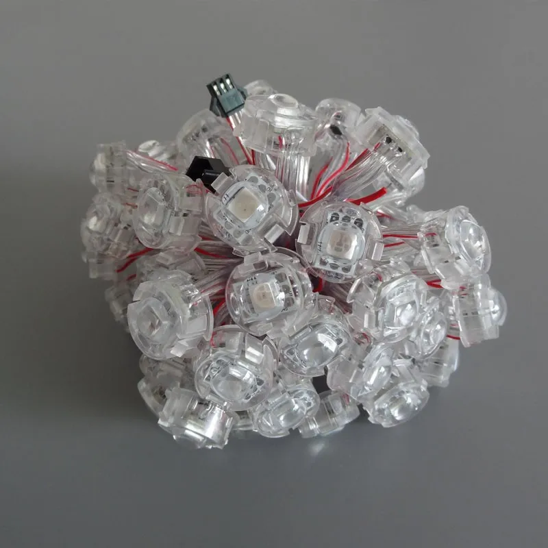 amusement led pixel light led point light 18mm 20mm 0.3w Dc5V full color ic 2811