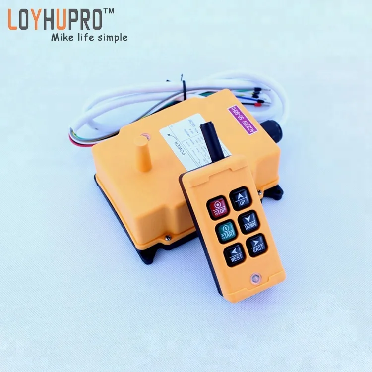 4 channel HS-6 Smart Crane hoist radio industrial remote control