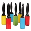Top grade colorful silicone pet hair remover lint roller with long handle