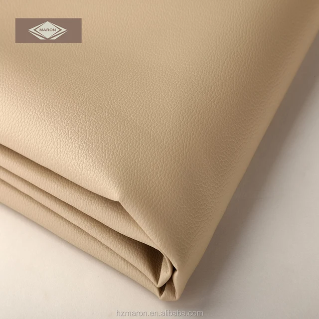 cream-colored pu artificial sofa leather pvc synthetic leather