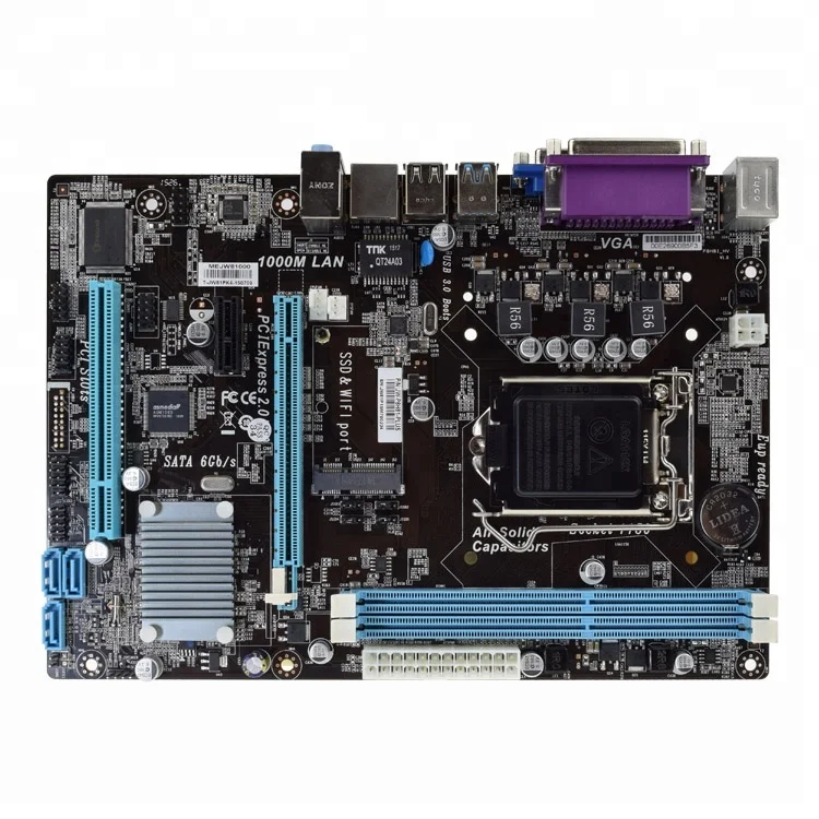 

INTEL H81 socket1150 mainboard support CPU i3 i5 i7 USB 3.0