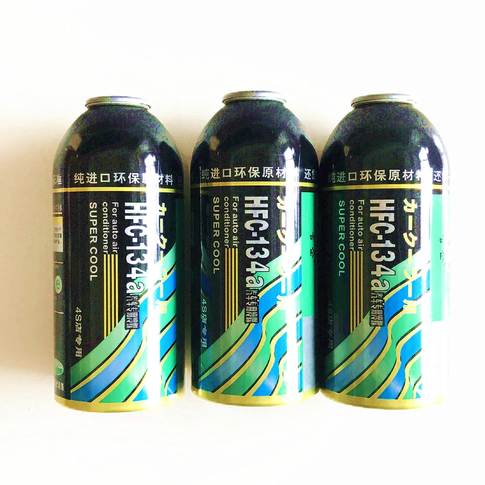 
High Purity auto air-conditioner freezer Automobile Cool Gas r134a Refrigerant 300g 