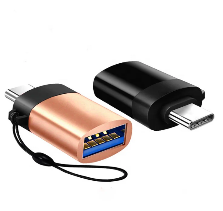 

Best quality of USB 3.0 to Type-C Converter Adapter, Black/white/silver/rose gold