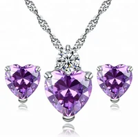 

18k gold plated jewelry set 3 years no change color jewelry