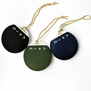 Portable Round Bluetooth Speaker Hand Cord