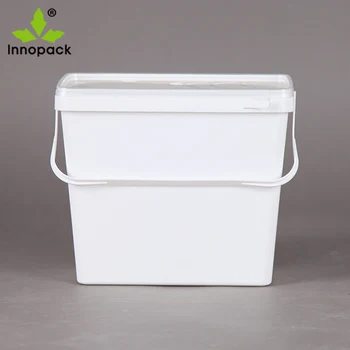 rectangular bucket with lid