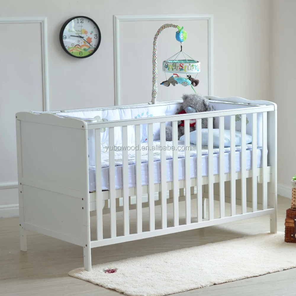 white and pine cot
