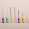Hot Sale disposable hypodermic needle 24g clean transparent tube
